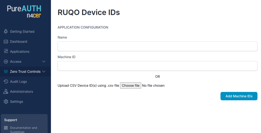 RUQO Device ID