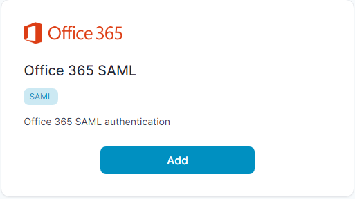 Office SAML